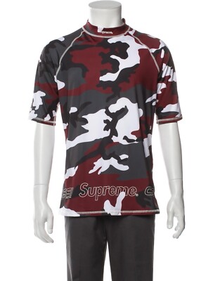 Supreme - Supreme®/Cressi® Rash Guard red Supreme Cressi Rash Guard Red Camo Sz Small In Hand 📦Free