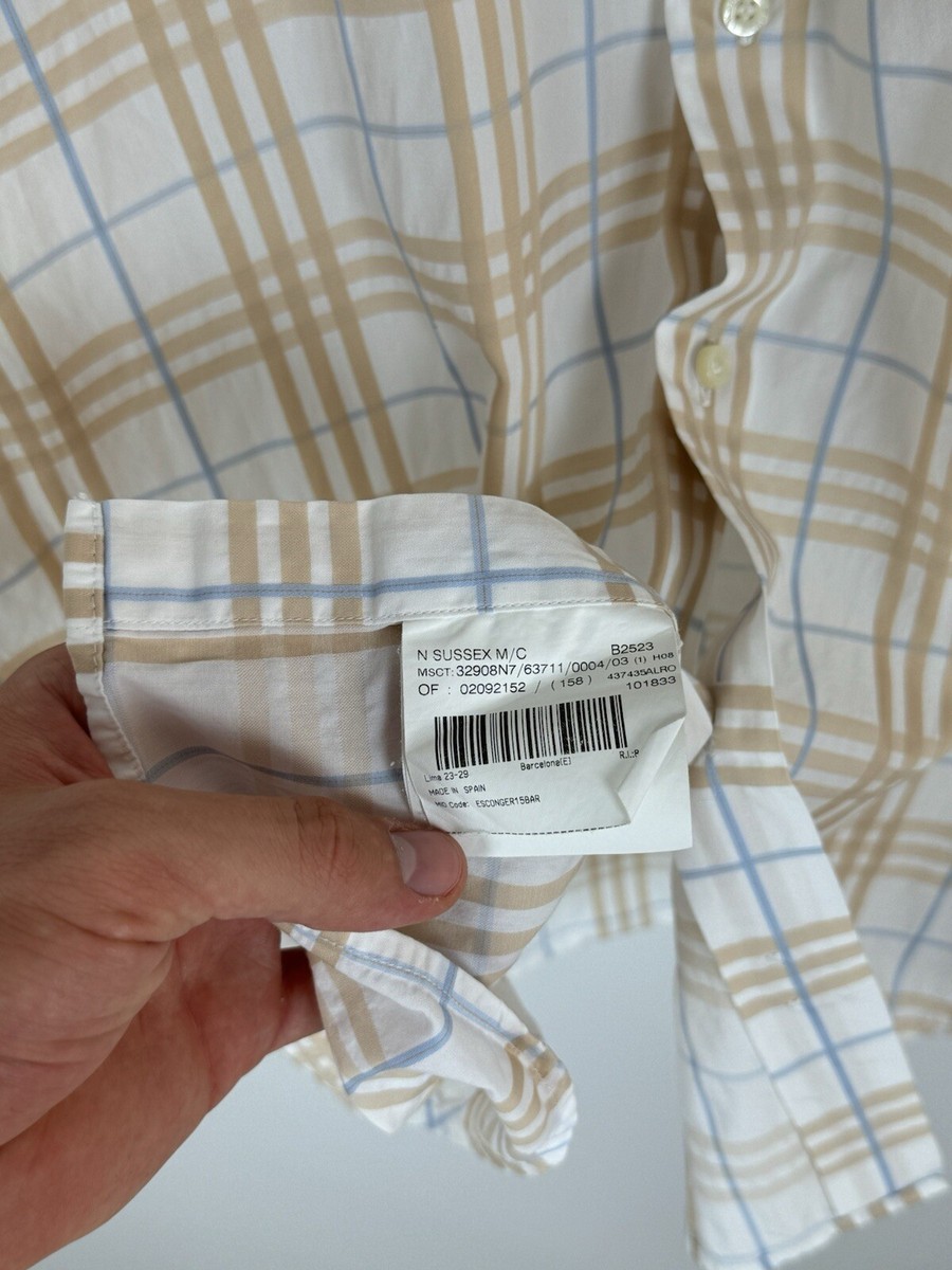 Y2K Vintage Burberry London Nova Check Shirt | eBay Y2K Vintage Burberry London Nova Check Shirt | eBay