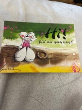 Diddl Pocztówka nr 8 Karta kolekcjonerska Czy jesteś mi jeszcze zły?