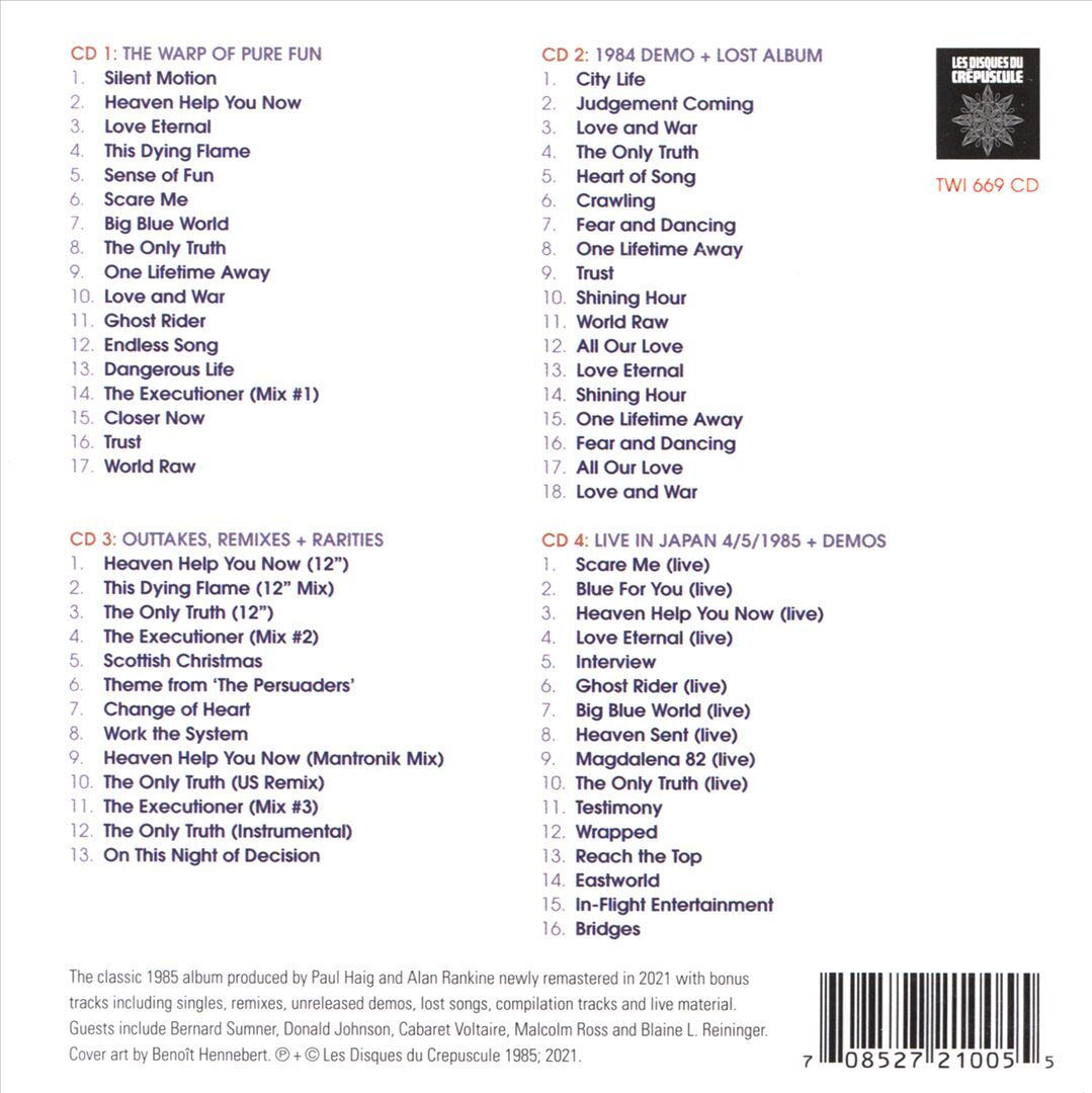 PAUL HAIG WARP OF PURE FUN [DELUXE EDITION] NEW CD