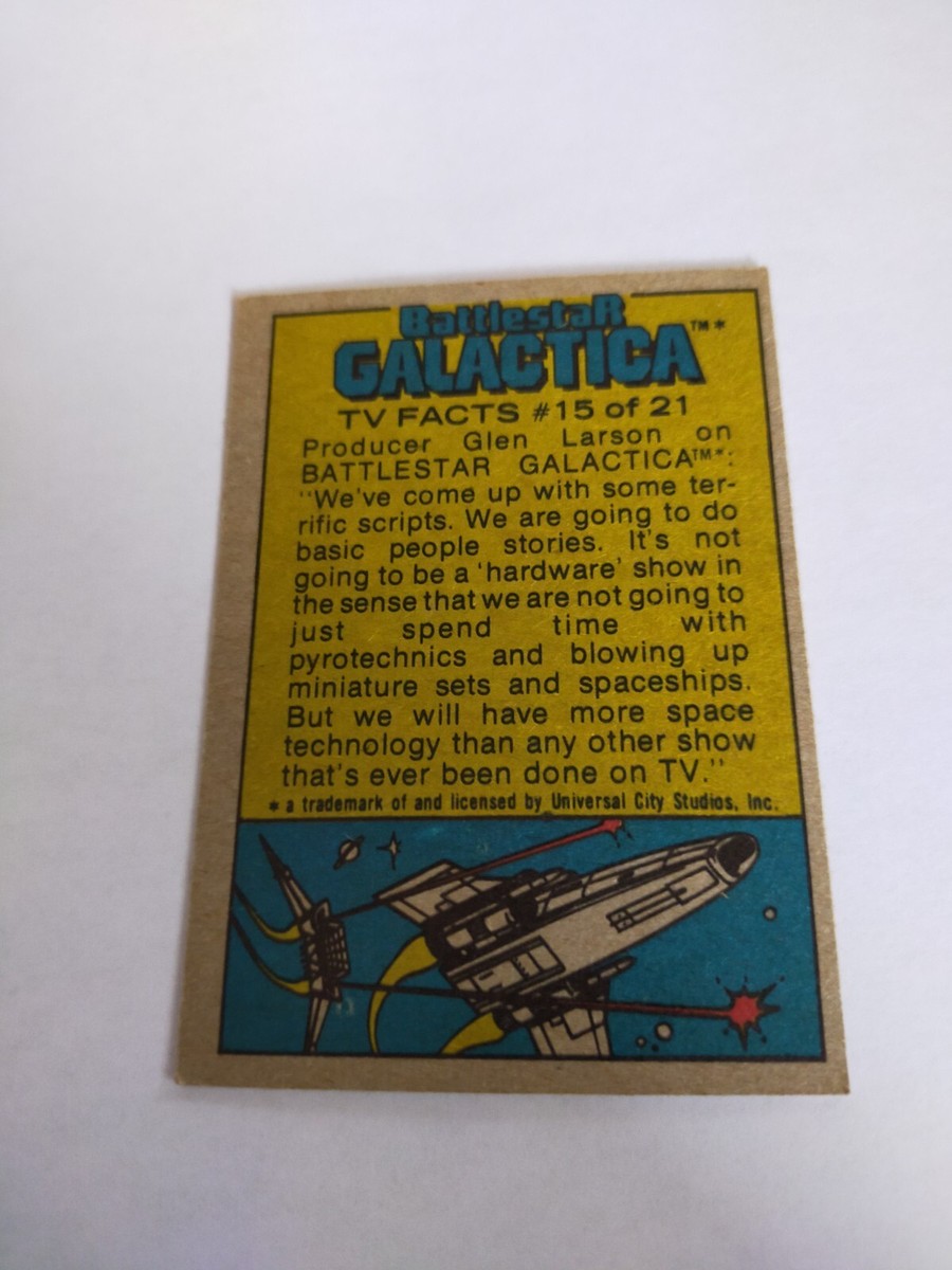 1978 Battlestar Galactica Trading Cards | eBay