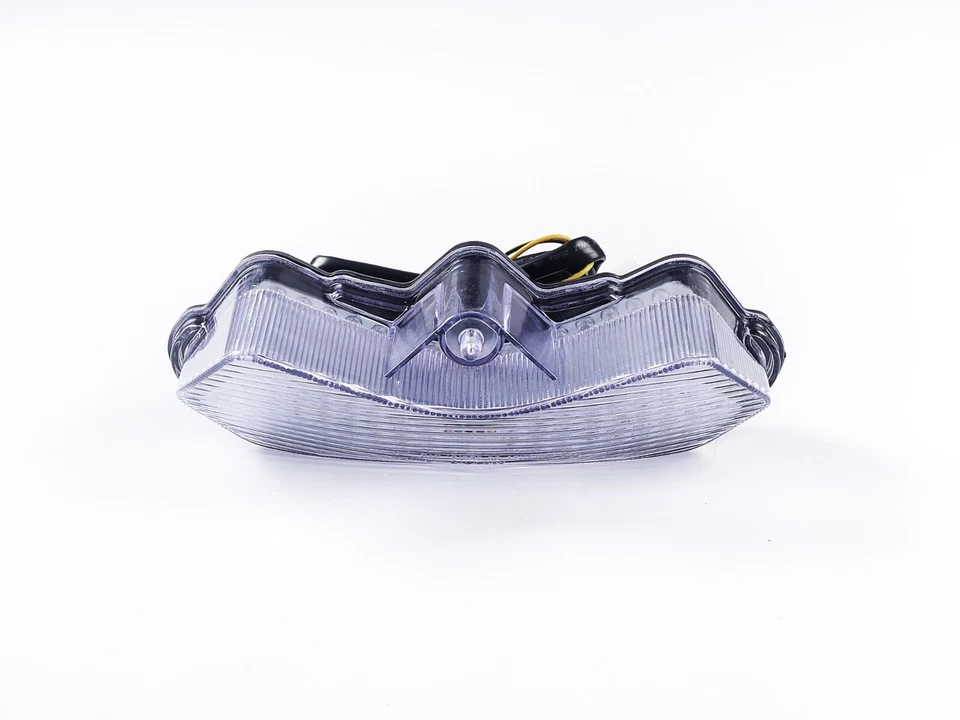 Luz trasera LED clara señales de giro integradas para Kawasaki 2003-2006 Z1000 Foto 4 de 4