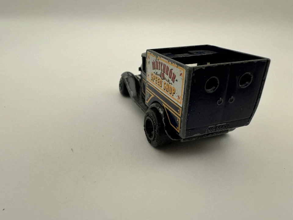 1979 Matchbox SuperFast Ford Model A “Matchbox Speed Shop” Delivery Truck No Top - Image 2 of 4