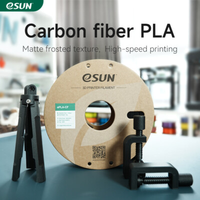 eSUN Carbon Fiber PLA High Strenth Matte Aussehen High Speed für 3D Drucker