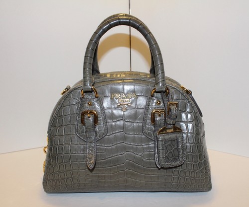 praise Medicine bouquet PRADA Gray Crocodile Leather Dome Bowler Bag Grigio Coccodrillo Bauletto | eBay praise Medicine bouquet PRADA Gray Crocodile Leather Dome Bowler Bag Grigio Coccodrillo Bauletto | eBay