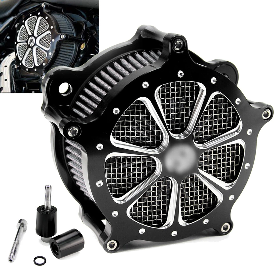 Filtro de admisión de filtro de aire para Harley Touring Road King Street Glide 2008-2016 EE. UU. Foto 3 de 4