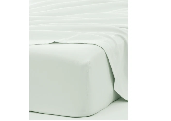 Kaycie Gray Microfiber 4-Pc. Sheet Set, Twin XL - Light Green - Image 4 of 4