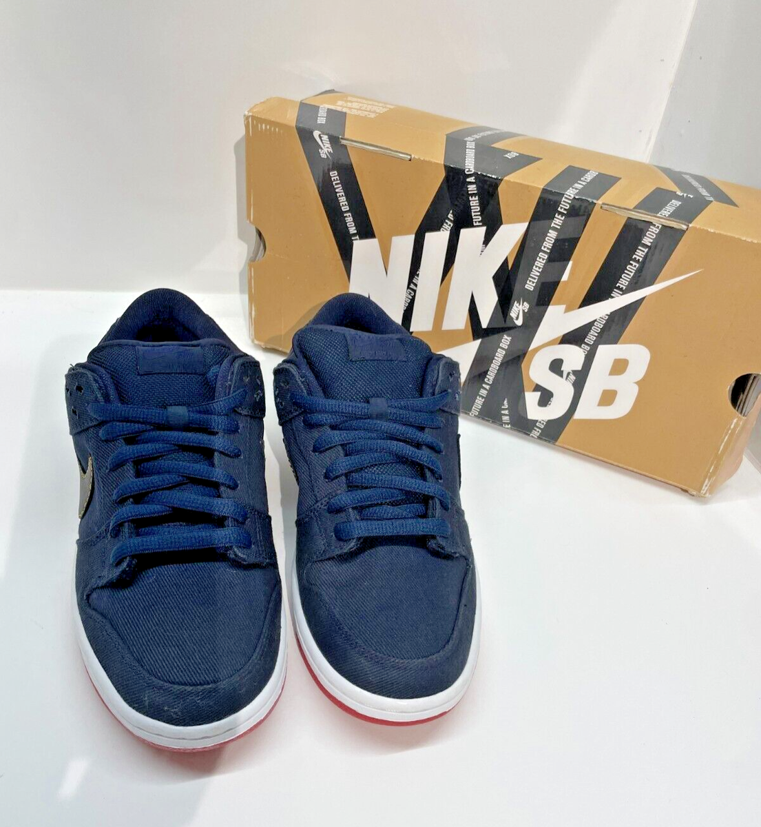 Size 9.5 - Nike Dunk Pro SB QS Low Levi's for sale online | eBay