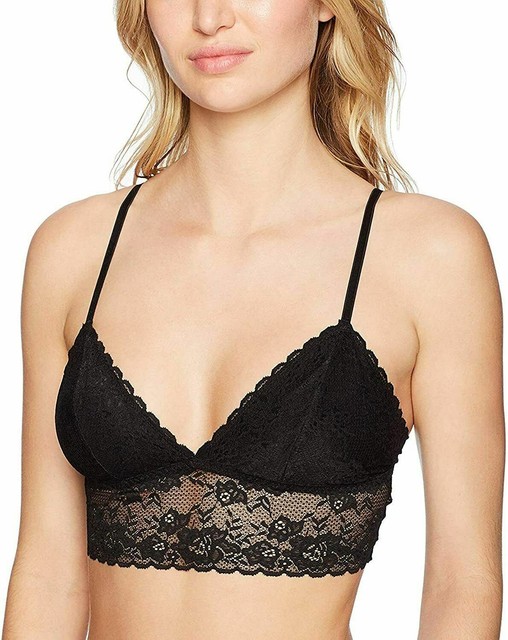 black longline bralette