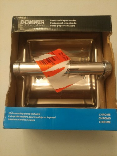 MOEN 588 Donner Commercial Paper Holder Clamp In Chrome - View #7