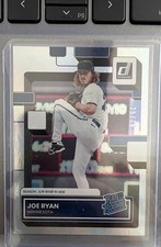 2022 Panini Donruss - Rated Rookie Joe Ryan #54 Season Stat Line 25 /79 (RC)
