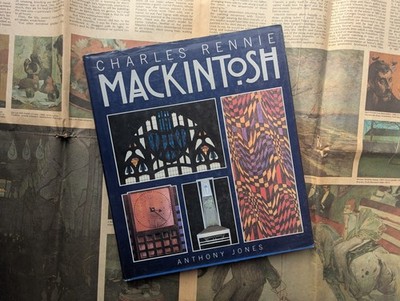 Charles Rennie Mackintosh by Anthony Jones 1994 DJ HC Art Book