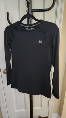 Under Armour Women's ColdGear Authentics Crewneck Base Layer Shirt Women's M