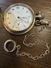 Antique  Elgin Gold Filled 12s 15j Grade 314 Mod 2 1918 Full Hunter Running
