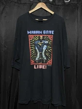 New Vintage Marvin Gaye Live Gift For Fans Unisex S-5XL Shirt UH1808