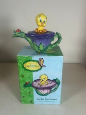 Warner Bros Studio Store Tweety's Enchanted Garden Mini Teapot Looney Tunes