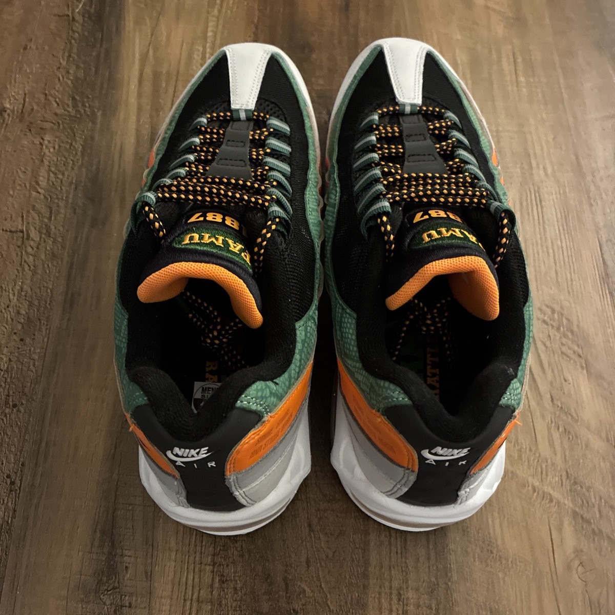 Nike Air Max 95 Yardrunners FAMU Orange Black Men Size 10.5  display picture 1