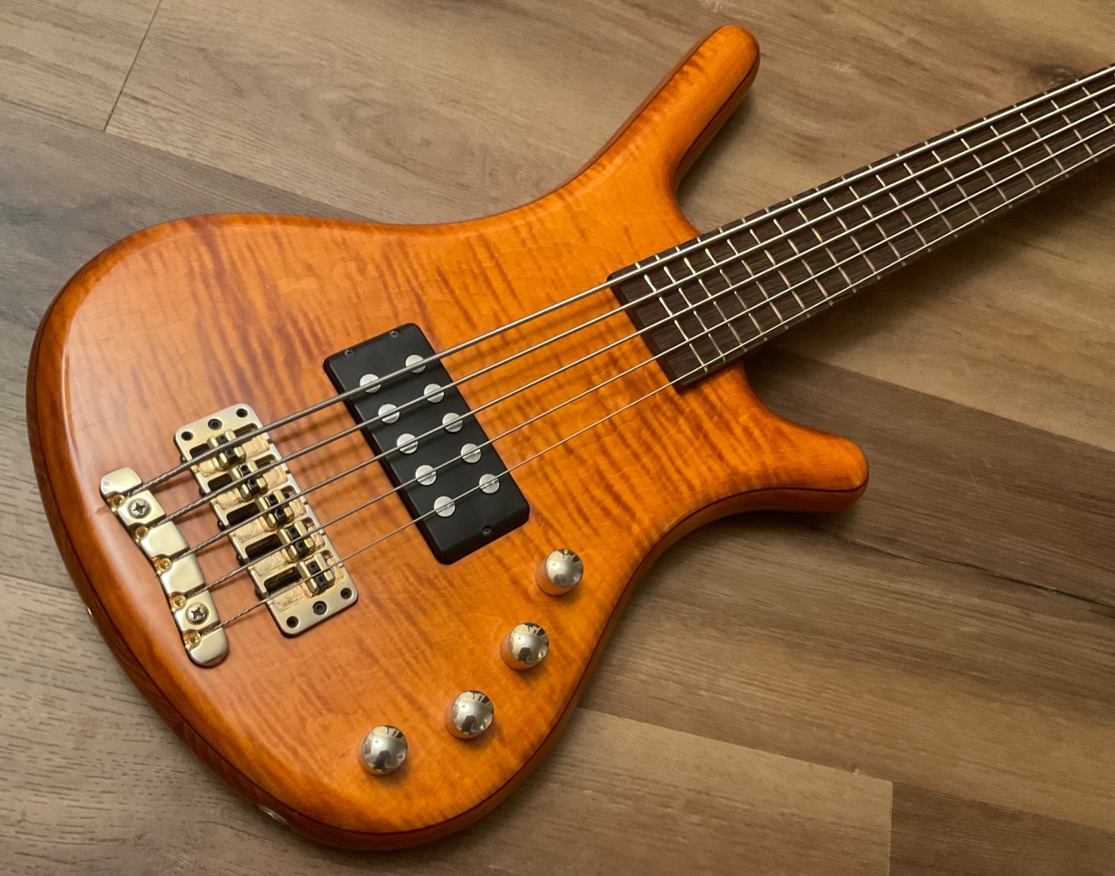 Warwick F.N.A. 5 String Bass - 1998 German Original - Hard Case