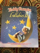 New Vintage Teddy Ruxpin Lullabies, Cassette, Book And Blanky