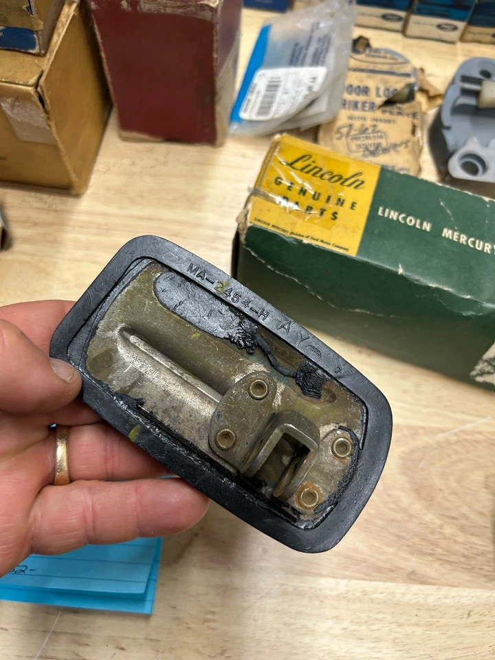 Nuevo de Lote Original Ford 1952 1955 Lincoln + Pastilla de Pedal de Freno Mercury 1953 1954 Monterey Foto 4 de 4