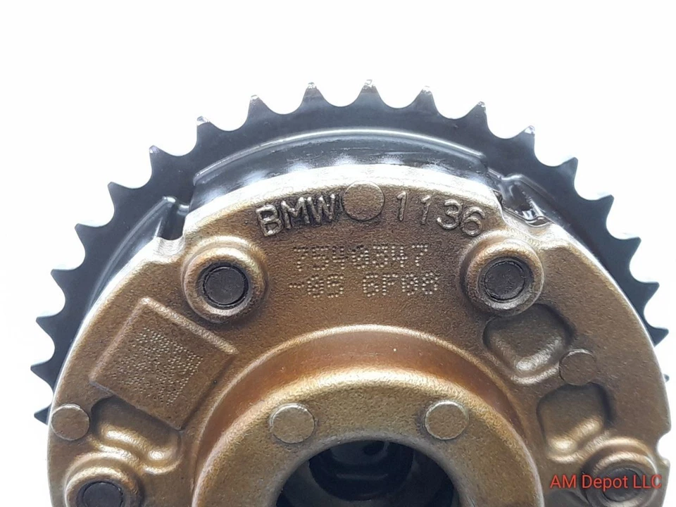 BMW 335xi 335i N54 2007 turbo E92 E90 unidad de ajuste del árbol de levas de admisión 7540347 Foto 3 de 3