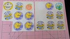 Vintage Scratch N Sniff stickers Lot Please Read Description