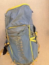 Ultimate Direction Fastpack 30 Backpack Blue/Yellow Trail Running Vest Pack VGC