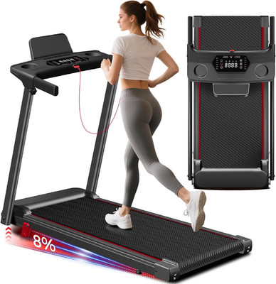 TREADMIILL WITH INCLINE  3-IN-1 PORTABLE FOR SMALL HOME, INCLINE WALKING PAD