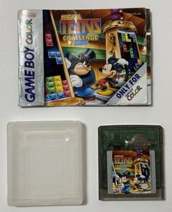 Jeu Game Boy Color – Magical Tetris Challenge Original (Cartouche + Boîte + Notice)