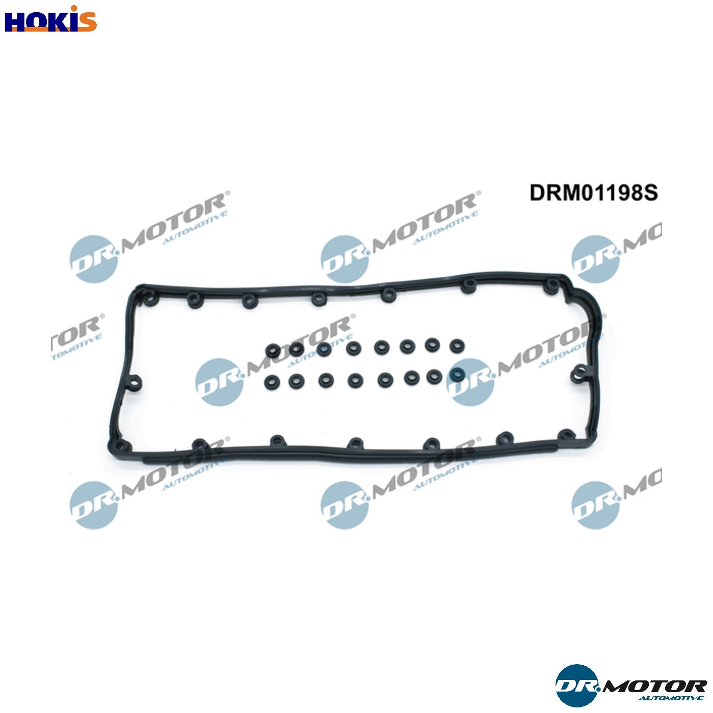GASKET SET CYLINDER HEAD COVER DRM01198S FOR VW TRANSPORTER/T5/Bus/Van 2.5L