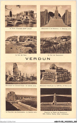 AKRP3-0268-55 - VERDUN - le circuit des forts - right bank