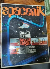 Vintage 1970s era Tomy Spacenik Battery operated Space Capsule Train toy 