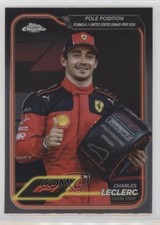 2024 Topps Chrome Formula 1 Pole Position Charles Leclerc #155 1e3h
