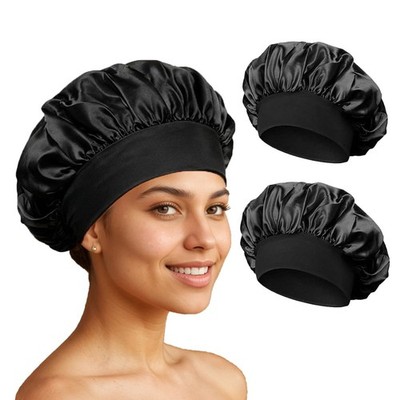 Seidenhaube Zum Schlafen Satin Haarhaube Bonnet Schlafhaube Seide Haarhaube f...