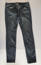 Kenneth Cole New York Skinny Slim Denim Jeans Dark Blue Medium Wash Women 5-Poc  