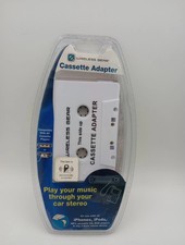 Wireless Cassette Adapter Music Car Stereo iPhone iPod Android Any 3.5 mm Device