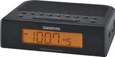 Sangean Rcr-5 Desktop Clock Radio - 0.6 W Rms - 2 X Alarm - Fm, Am (rcr-5bk)