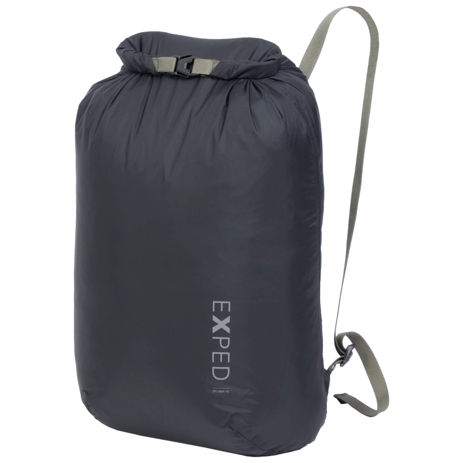 Exped Splash 15L Waterproof Packable Daysack - Black