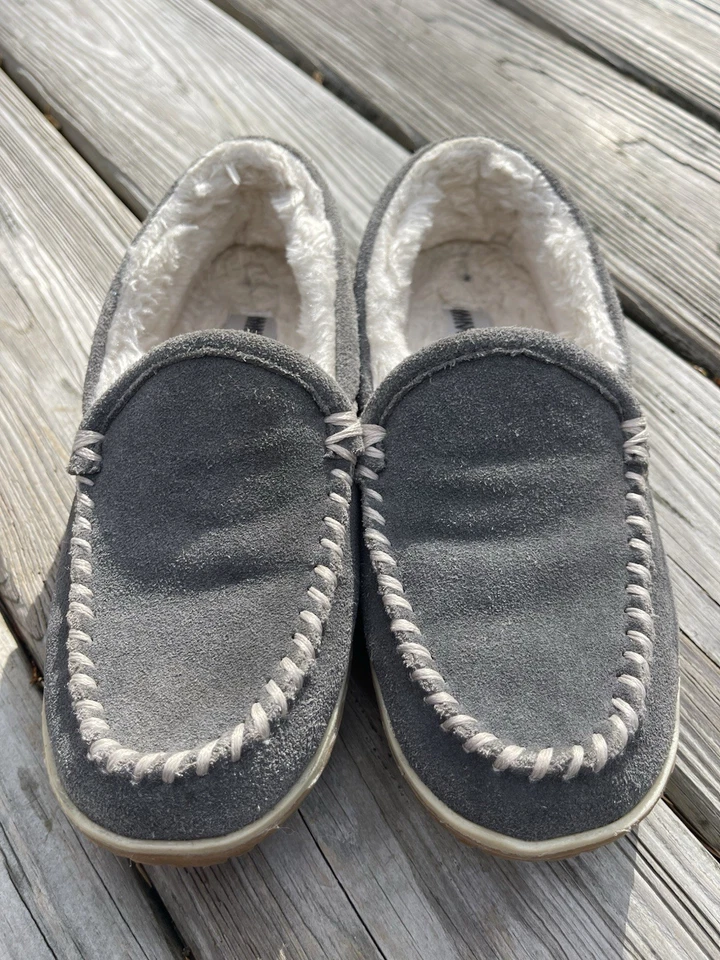 Chinelo Feminino Minnetonka Tempe Cinza Tamanho 6M Perfeito! - Imagem 2 de 4