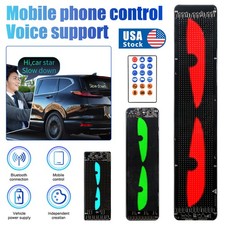 New DIY Programmable Devil Eyes LED Sign - Bluetooth App Car Window Display IP65