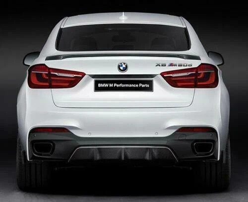 Original BMW X6 F16 M Performance Carbon Heckdiffusor 51192357209 NEU-OVP !