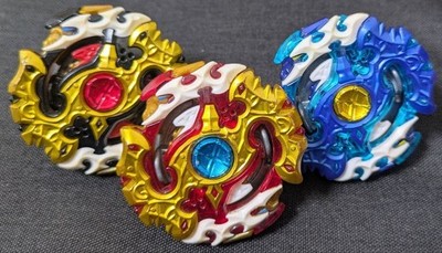 Spriggan Requiem 3-Set Beyblade Burst Black & Blue Versions | eBay