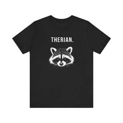 Retro Raccoon Therian Shirt Fox Therian - Therian Clothes Therian Gift 
