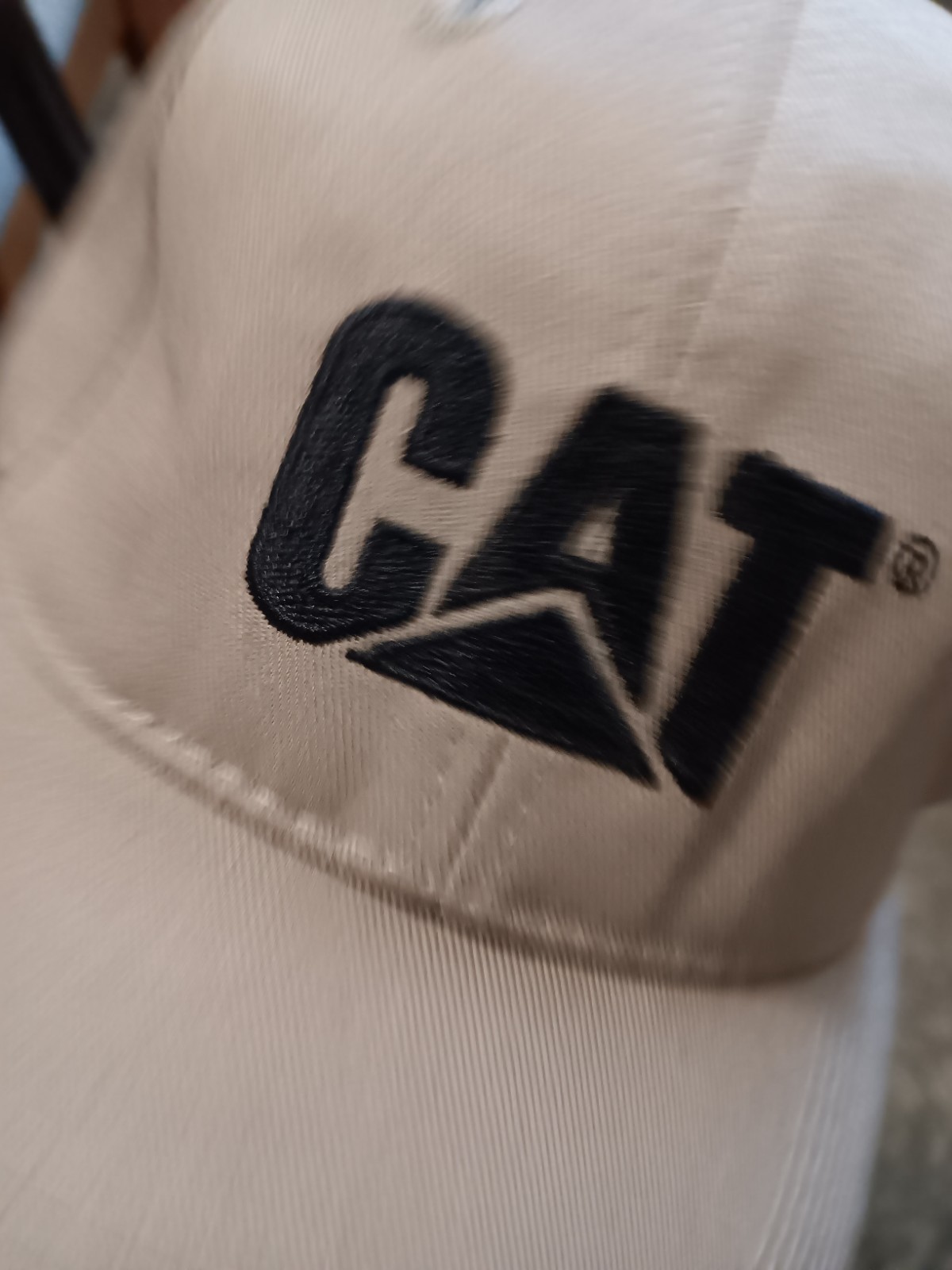 CAT  Adjustable baseball Cap hat  logo cap Vtg Vg… - image 1