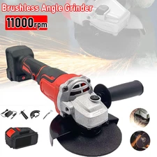 21V Brushless Angle Grinder Adjustable Grinding Tool Polishing Grinding Cutting