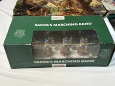 Vintage 1990s Electric Christmas Display: "Santa's Marching Band," Old Stock. NS