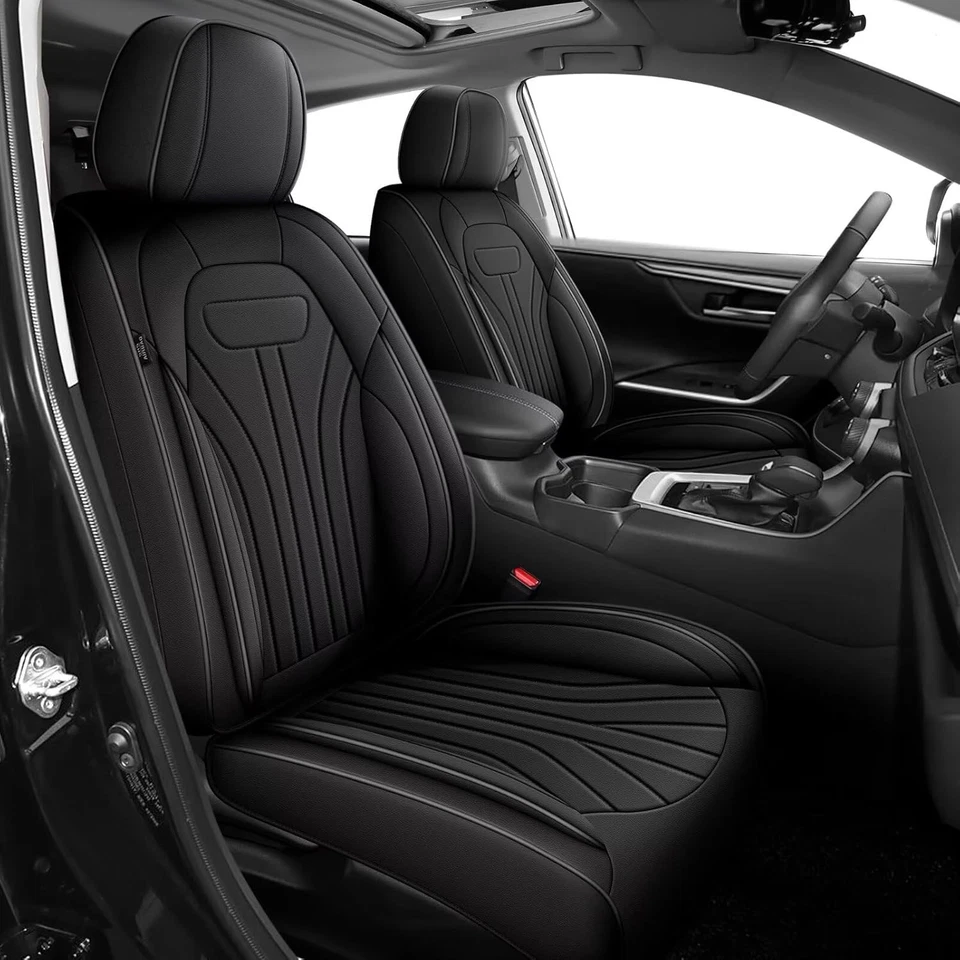 For Toyota Prius 2003-2015 Car Faux Leather Cushion Seat Covers (2/5 Seats) Foto 2 de 2