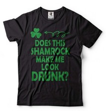 St. Patrick's day Funny Drinking Pub Tee Shirt Saint Patricks Look Drunk T-shirt