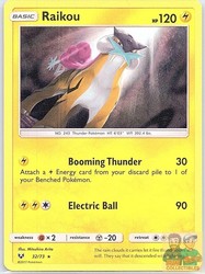 Raikou 32/73 Shining Legends Holo Rare