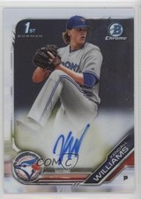 2019 Bowman Draft Chrome Draft Pick Auto Kendall Williams #CDA-KW Auto 9x7